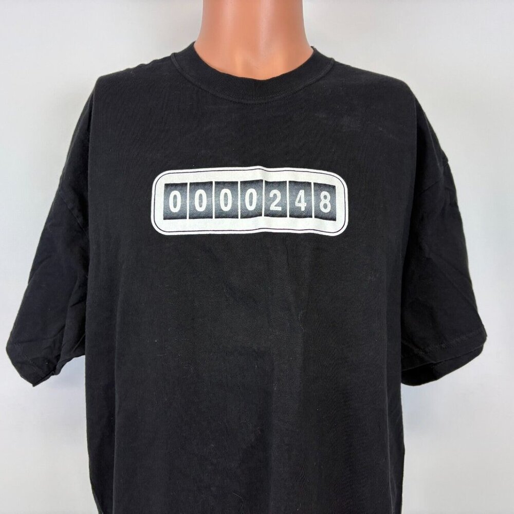 Vintage Y2K Mini Flow Cooper T Shirt Mens Size XL Black Automobile Car